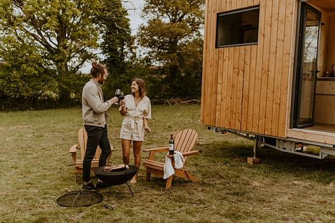 Romantisch Tiny house midden in de natuur - 4