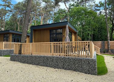 Modern chalet (4p) on park in Belgium - 9