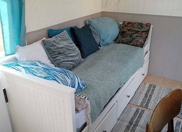 Pipowagen met comfort van een huisje - 8