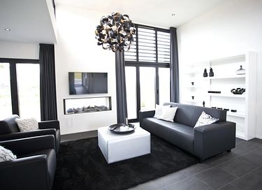 6-persoons design huis op een gezellig park - 3