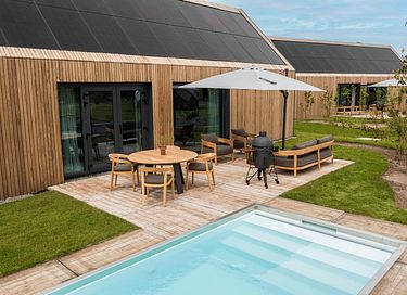 Logement de vacances romantique (2p) avec piscine - 3