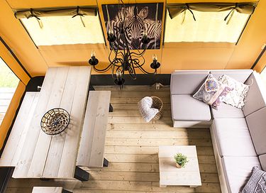 Glamping in a luxury tent with a terrace - 7