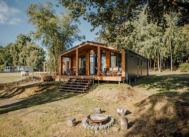 Cottage avec jacuzzi et vue sur un lac - 40