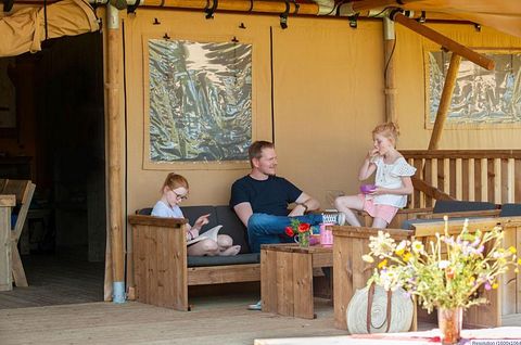 Family tent (7p) including kitchen and sanitary facilities - 3