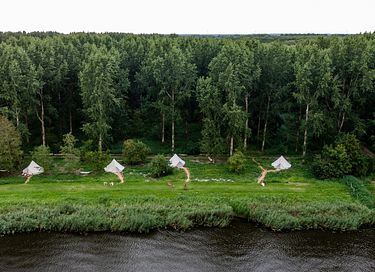 Prachtig gelegen glamping tent (3p) - 5