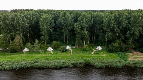Prachtig gelegen glamping tent (3p) - 5
