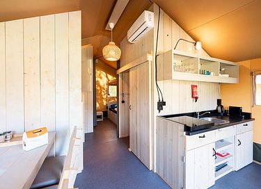 Luxe glampingtent op leuke camping  - 7