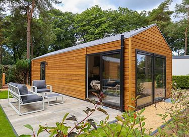 Wellness lodge op een park op de Veluwe - 12
