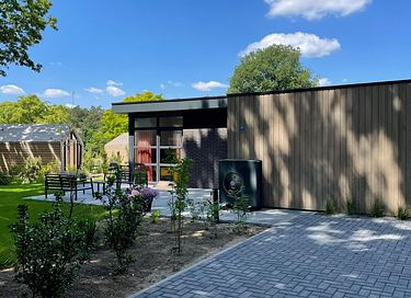 Luxe 4-persoons bungalow in het Veluwse bos