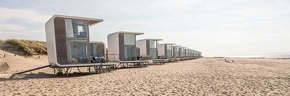 Bijzonder overnachten in een strandhuisje