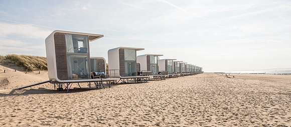 Bijzonder overnachten in een strandhuisje