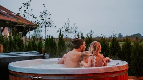 Houten Cottage (12p) met Sauna & Hottub - 3