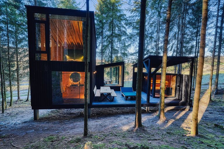 Luxury treehouse with sauna in the Ardennes - 1