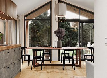 Nature lodge (6p) in Germany with own sauna - 6
