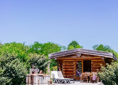 Stoere blokhut met privé hottub - 11