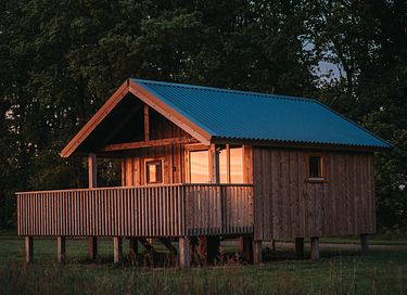 Luxe lodge in het weiland met privé hottub - 23