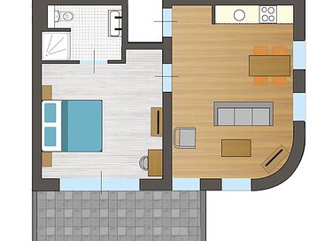 Suite with panoramic view (Limburg) - 13