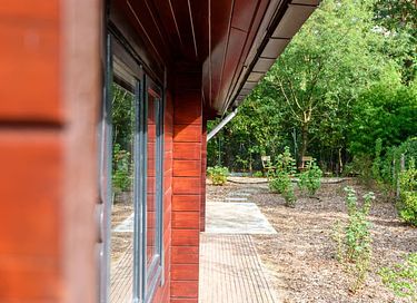 Cabane en rondins robuste avec sauna dans la forêt - 29