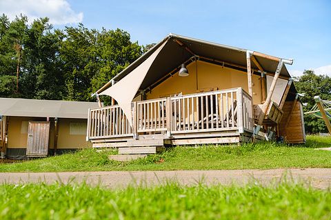 Glamping tent (5p) in Belgian Ardennes - 2