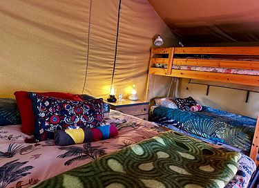 Tente safari 4 personnes dans un camping à Groningen - 2