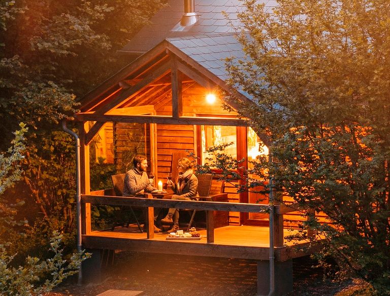 Chalet confortable avec poêle à bois dans les Ardennes - 1