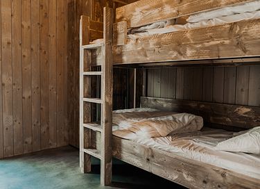 Stilvolle Lodge aus Holz für 4 Personen - 10