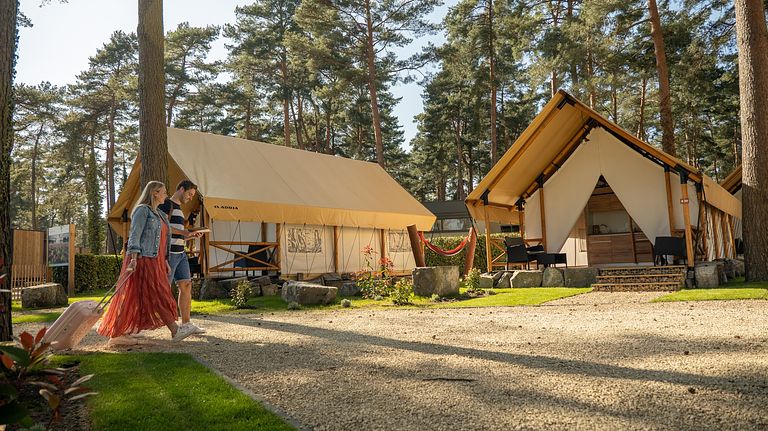 Glampingzelt für 4 Personen mit eigener Terrasse - 1