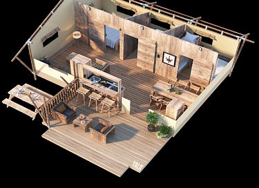 Glamping tent (5 pers) in Turnhout (B) - 7