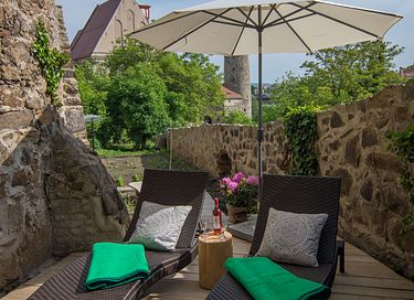 Luxe wellness suite in romantische toren - 22