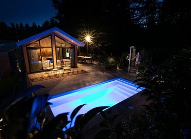 Luxury lodge with (heated) private pool - 11