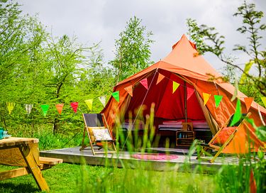 Stoere glampingtent - 2 tot 4 personen - 2
