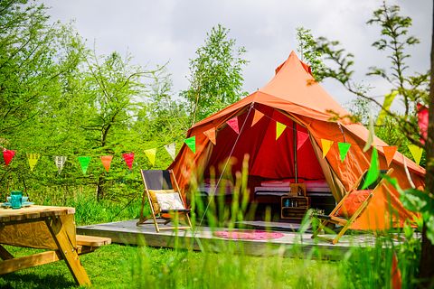 Stoere glampingtent - 2 tot 4 personen - 2