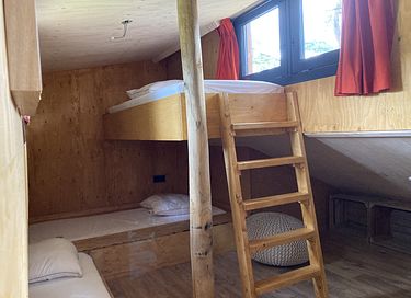 Großes Baumhaus (6p) mit Bad und Küche - 19