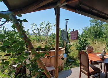 Glampingtent in Groningen met hottub - 3