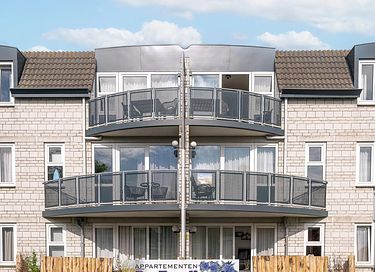 Moderner Aufenthalt mit Balkon auf Texel - 2