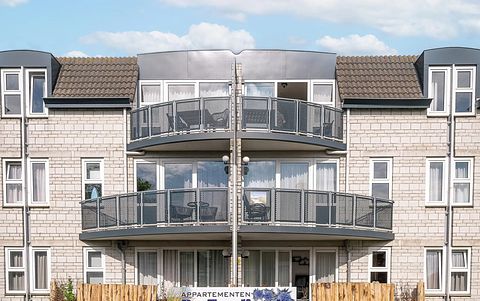 Moderner Aufenthalt mit Balkon auf Texel - 2