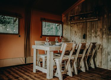Luxe familie tent op de Veluwe - 8