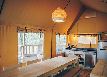 Luxe glamping tent voor 7 personen - 7