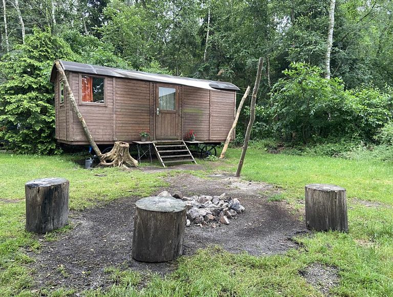 Shepherds hut in Drenthe with an unobstructed view - 1
