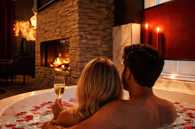Jacuzzi Suite mit privater Sauna und Wellnessgarten - 1