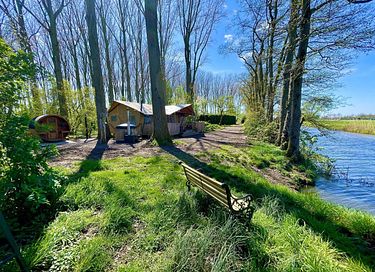 Wellness safaritent (6p) met sauna én hottub - 6