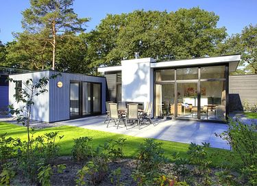 Ferienhaus mit Terrasse im Wald