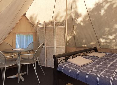 Tinyhouse glamping op minicamping met bistro - 6