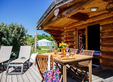 Stoere blokhut met privé hottub - 3