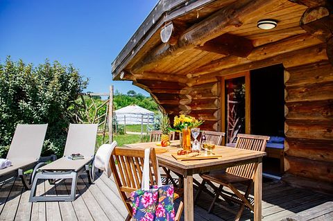 Stoere blokhut met privé hottub - 3