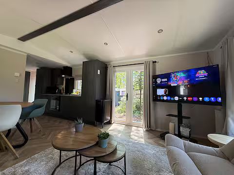 Modern chalet with a private hot tub - 5