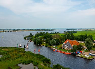 Group accommodation by the Frisian water - 34