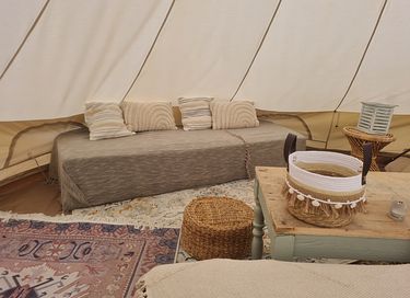 Glamping tent in the Belgian countryside - 6