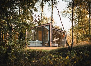Luxe cabin op de top van een heuvel - 3