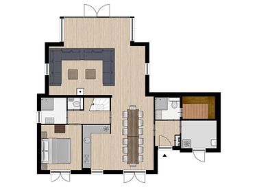 Groepsaccommodatie met sauna in Zeeland  - 17